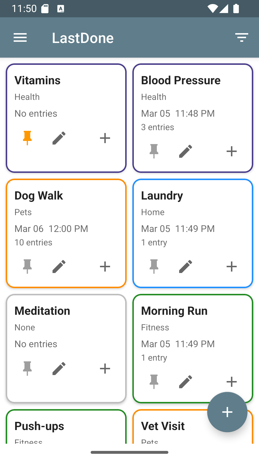 LastDone in Light mode